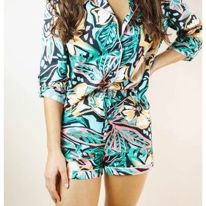 Kittenish Lola Tropical Print Set